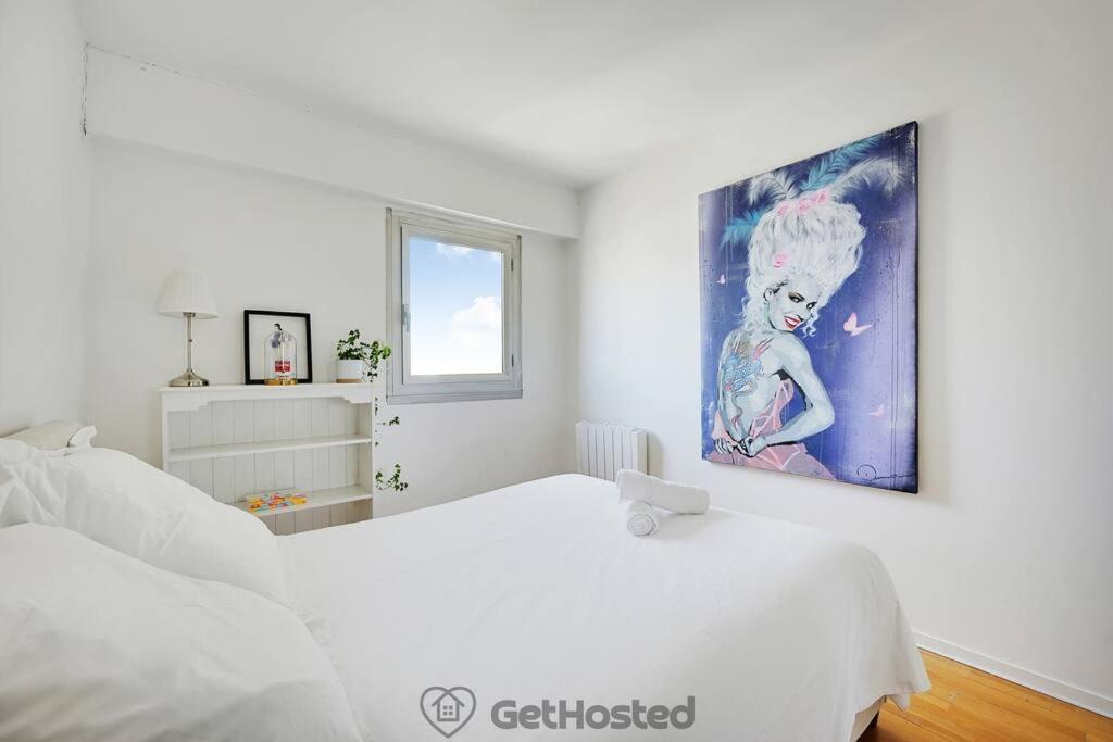Eiffel Tower View - Charming Artist Flat - Gethosted Appartement
